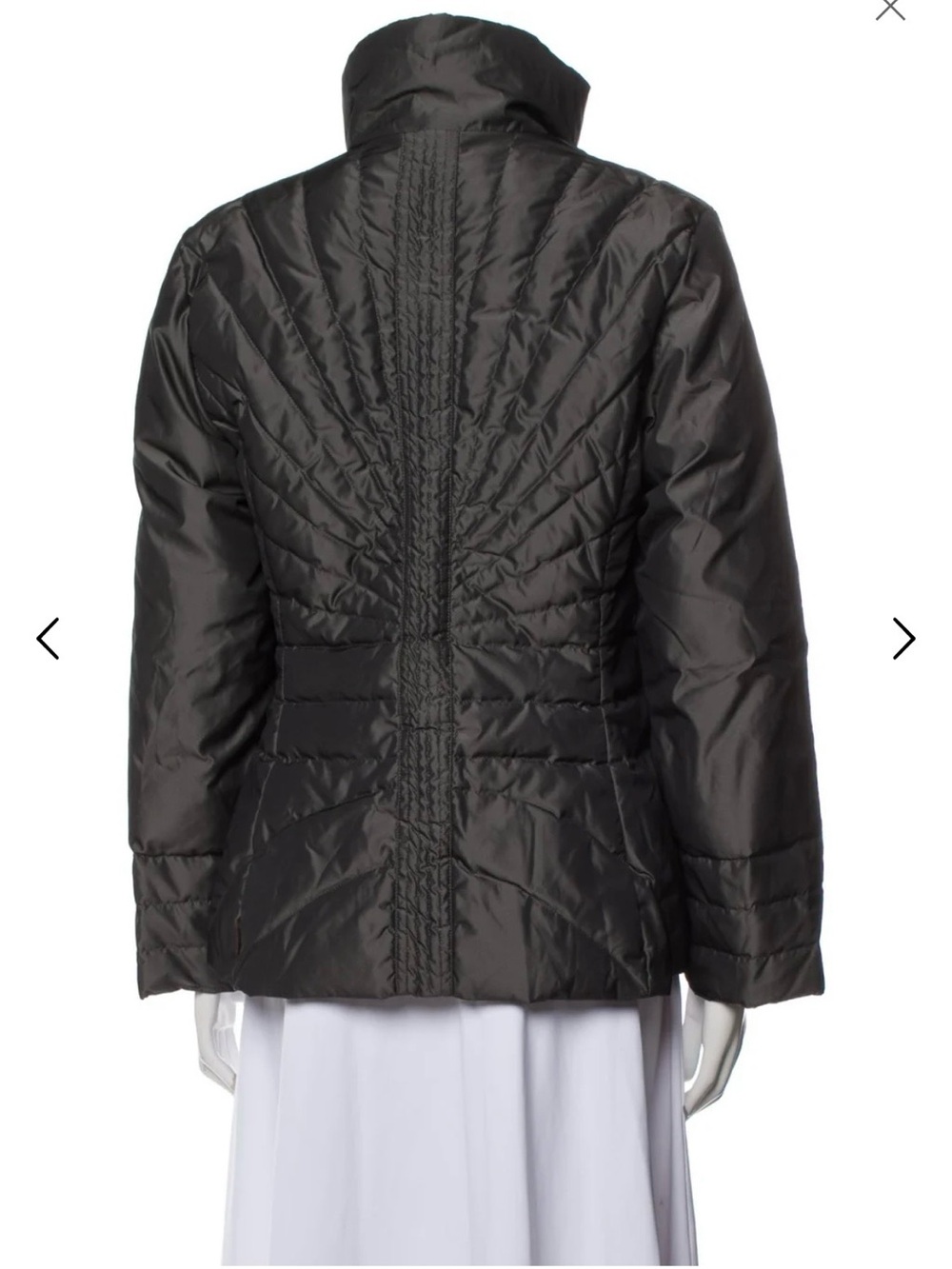 Moncler Black Quilted High-Collar Puffer Jacket - Picture 2 of 6